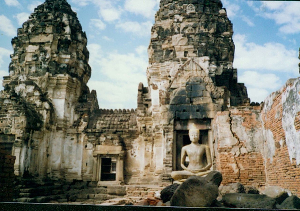 prang sam yot lopburi thailand