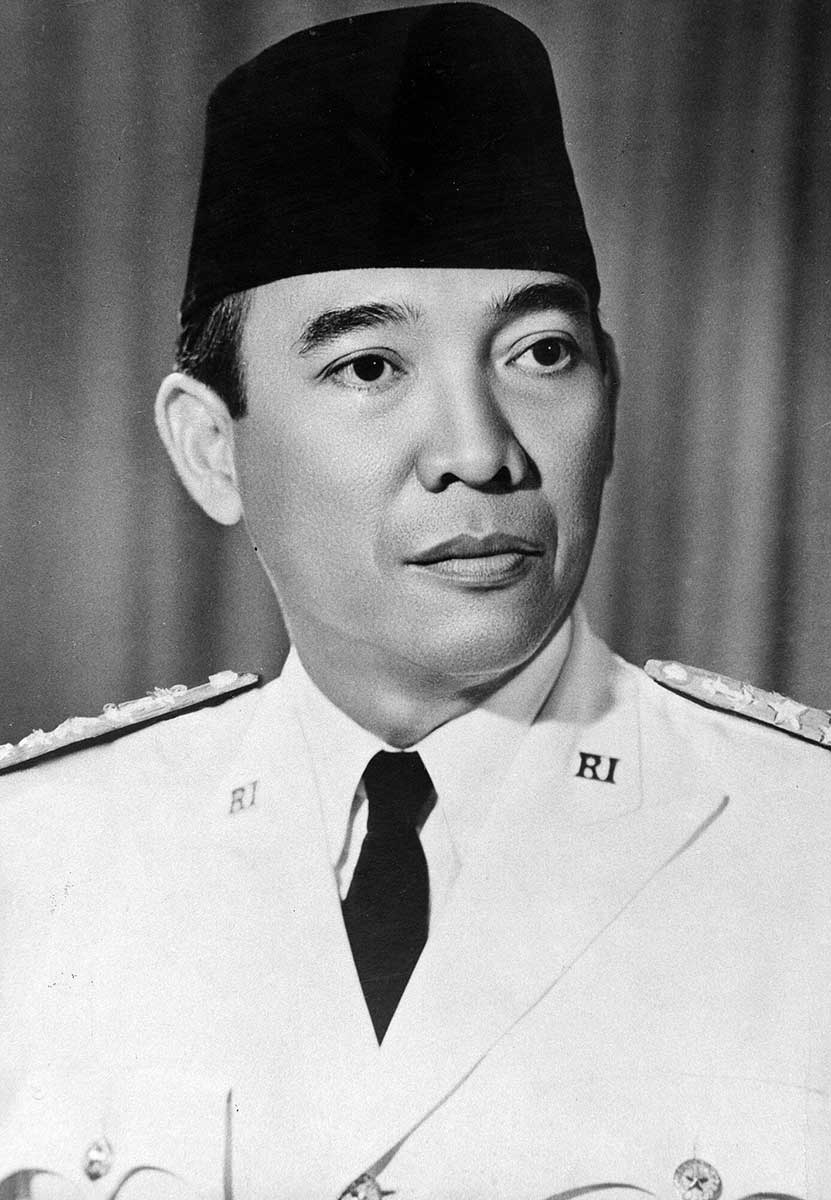 president sukarno portrait