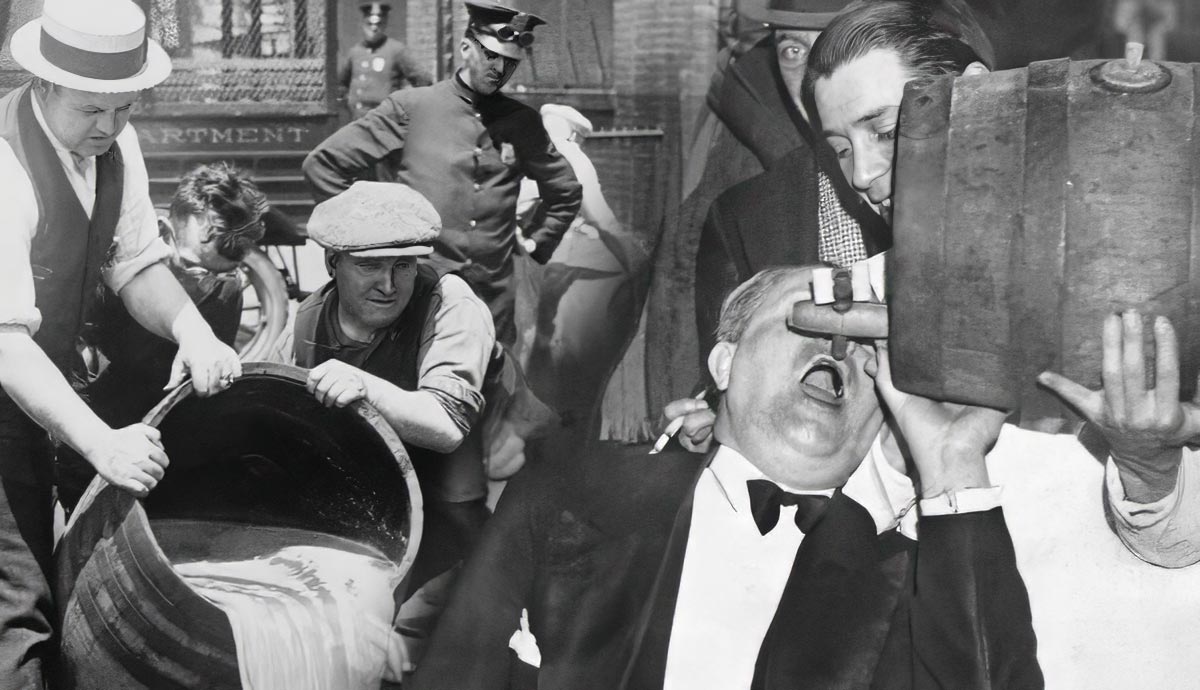 prohibition bootlegging 18th amendment