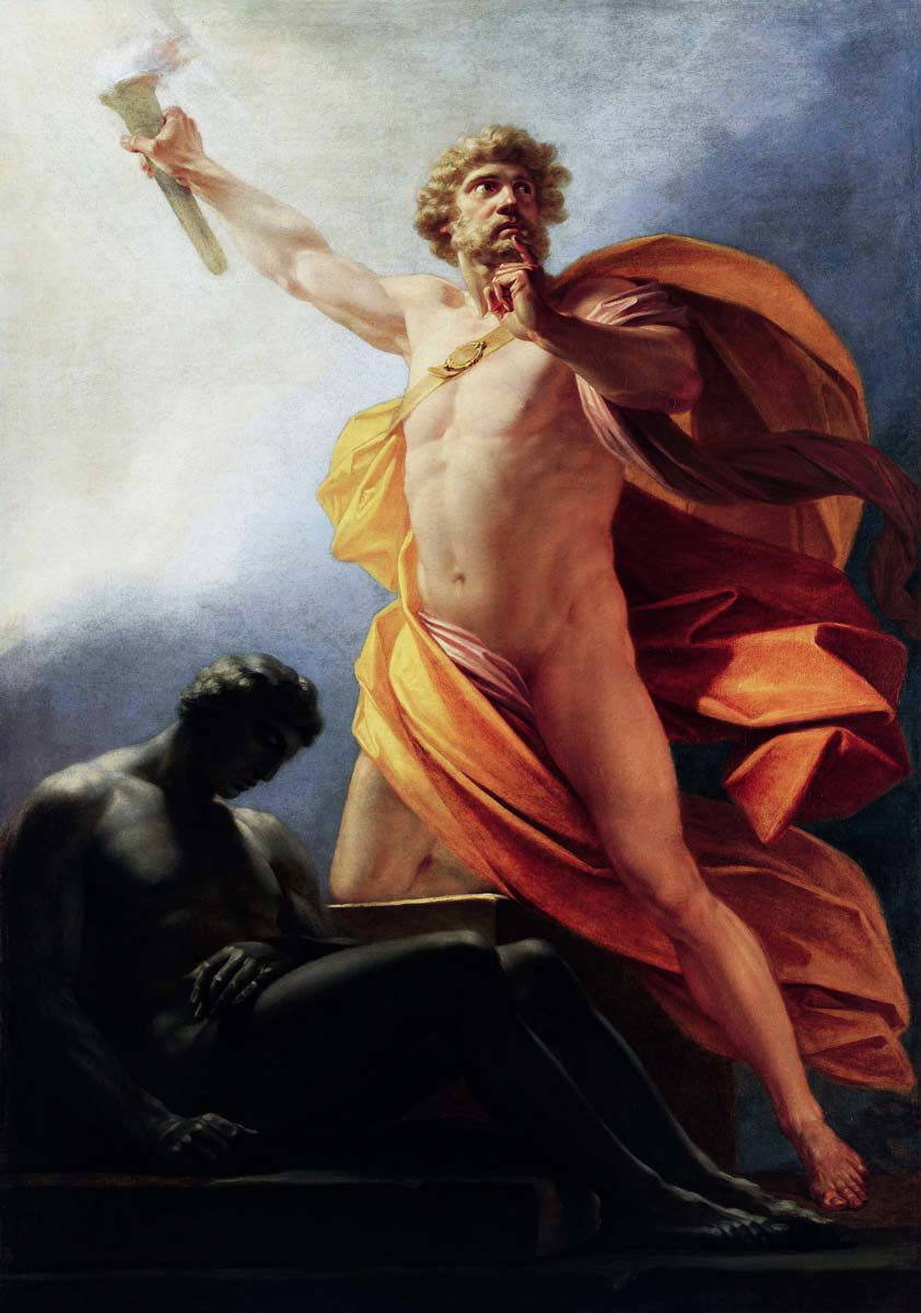 prometheus brings fire