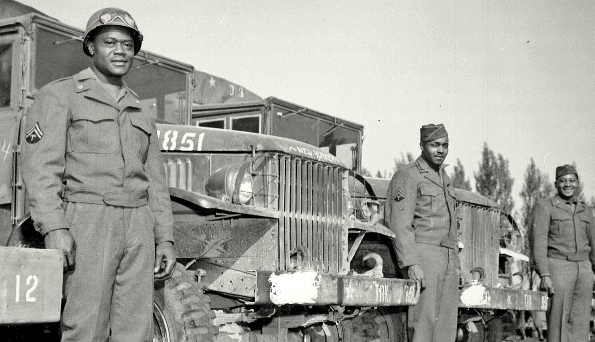 red ball express original photo us army hughes murphy gibbs