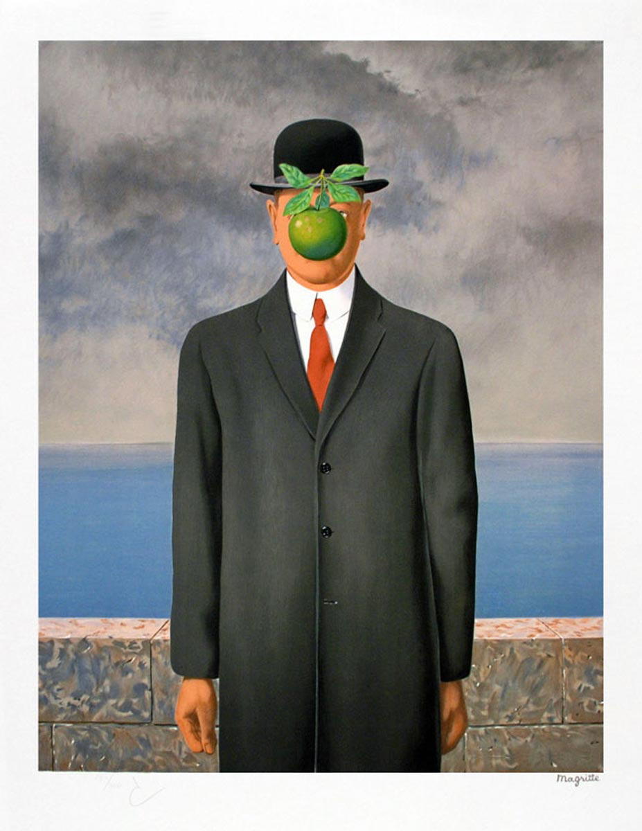 rene magritte son of man painting