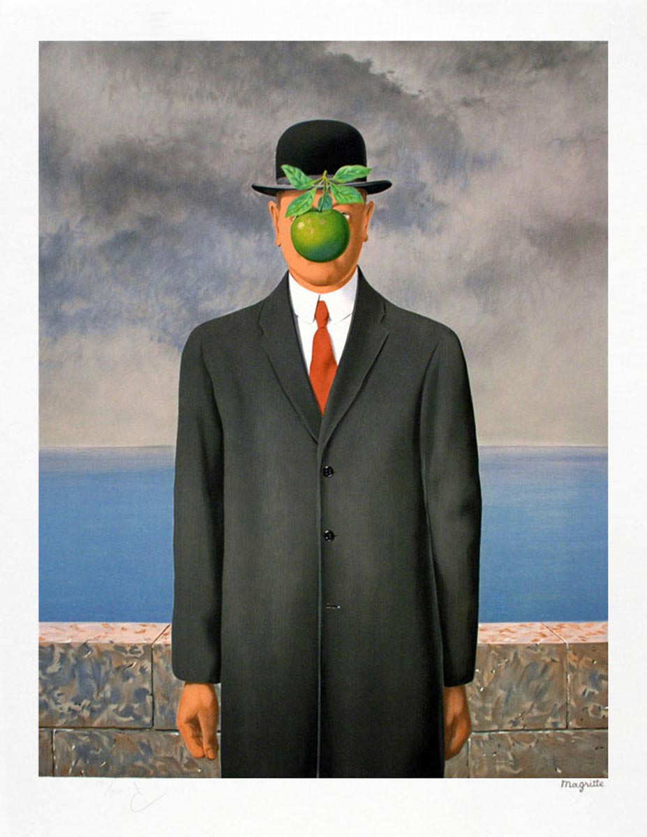 rene magritte son of man painting