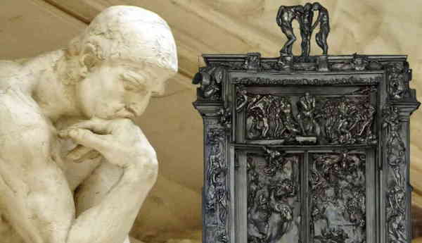 rodin gates of hell dante inferno