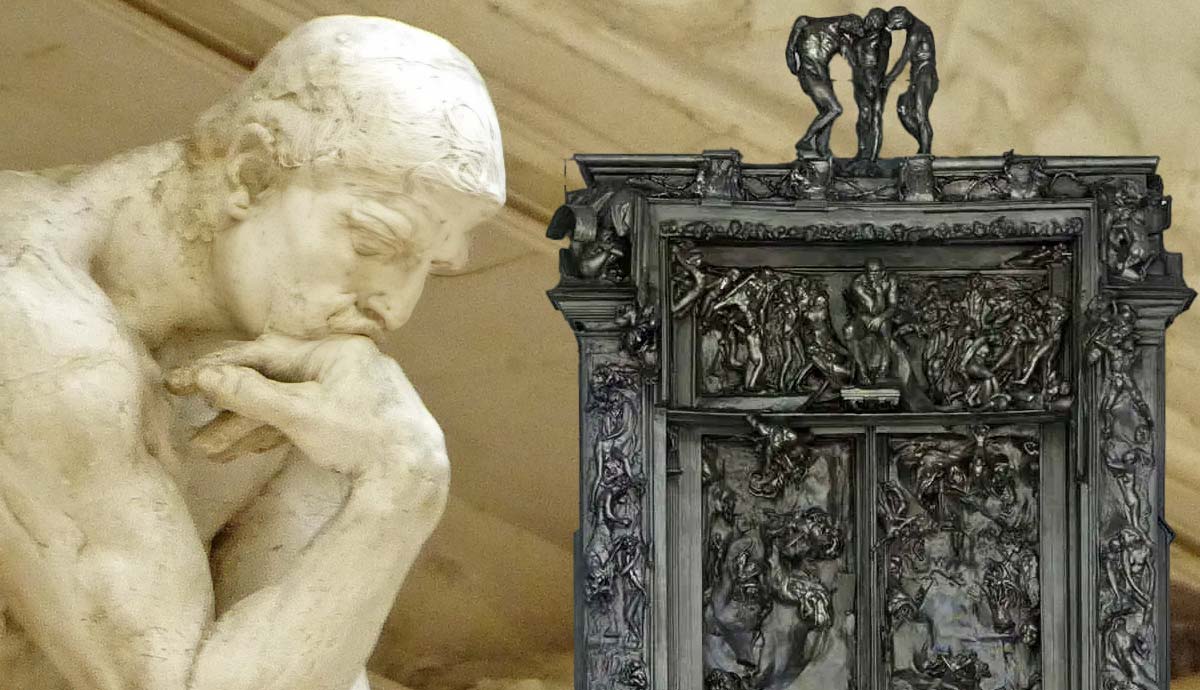 rodin gates of hell dante inferno