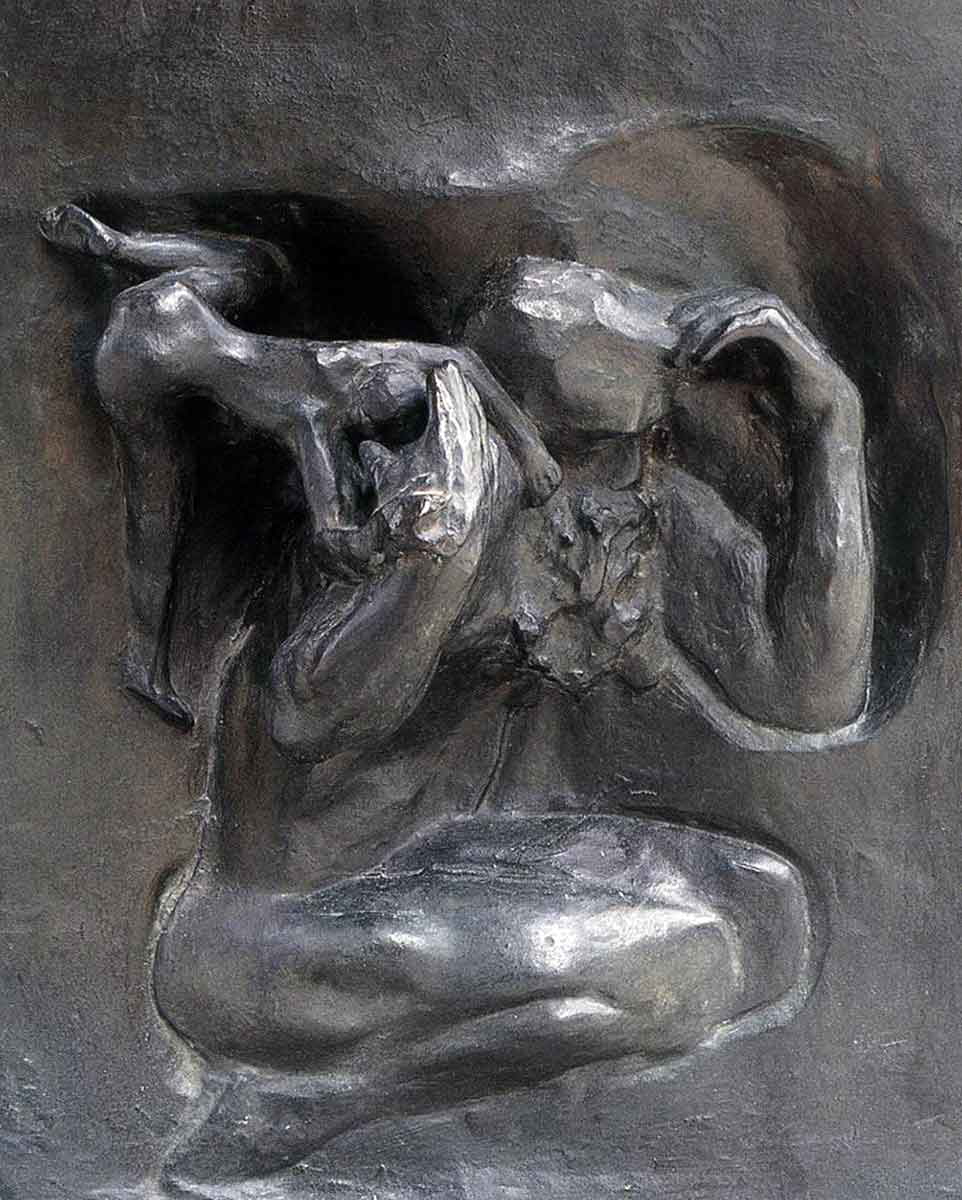 rodin gates of hell portrait