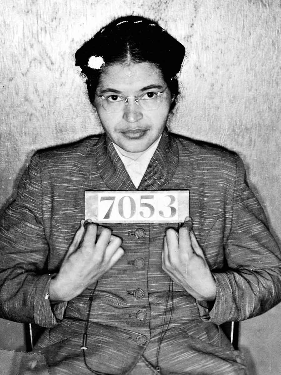 rosa parks booking photo