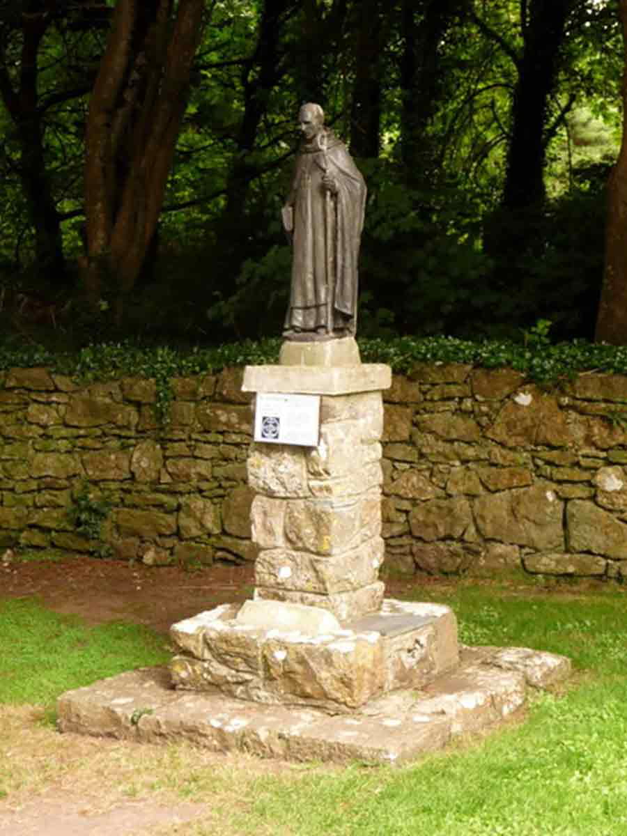 saint samson dol statue caldey island