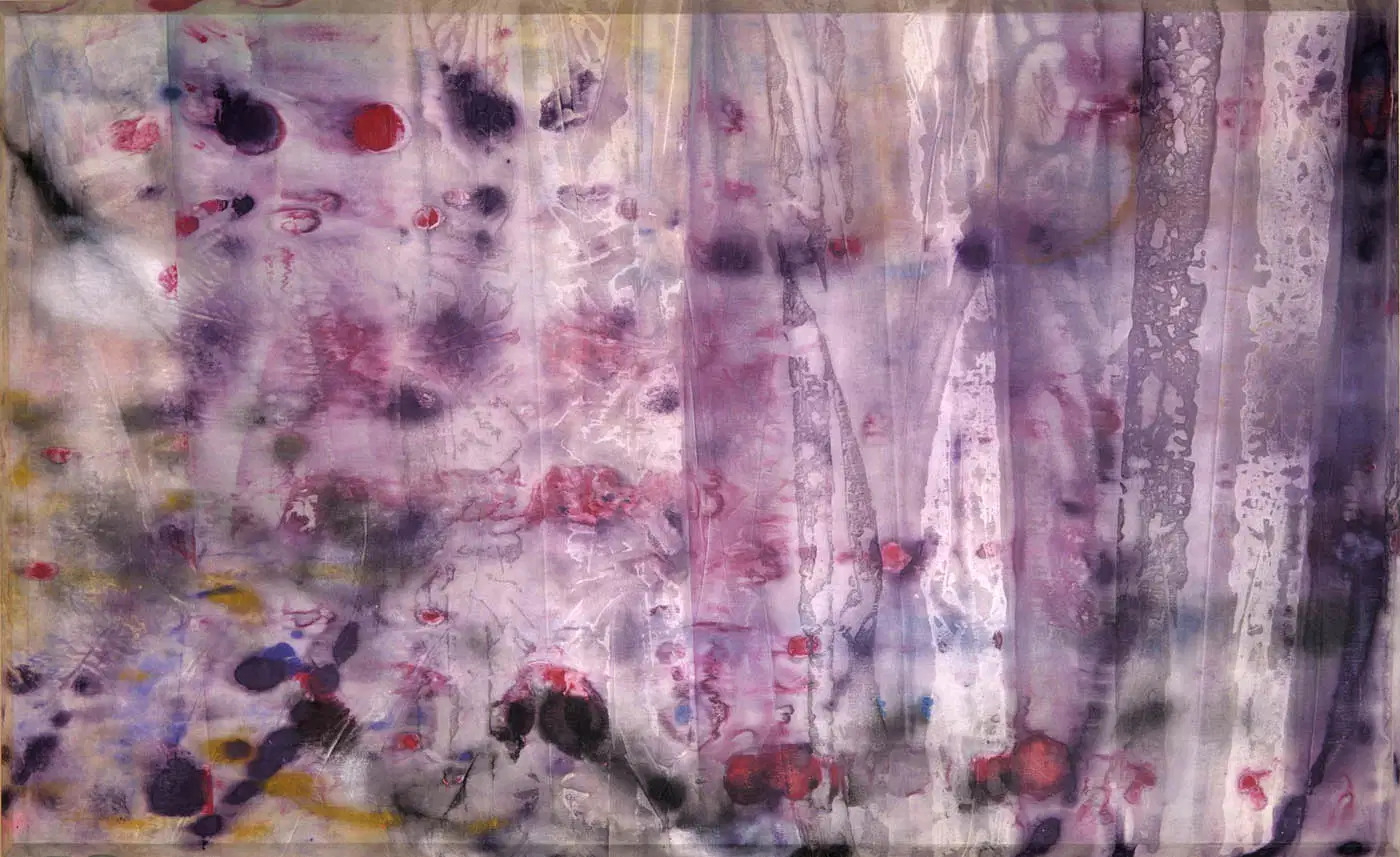 sam gilliam april 4th color field painting