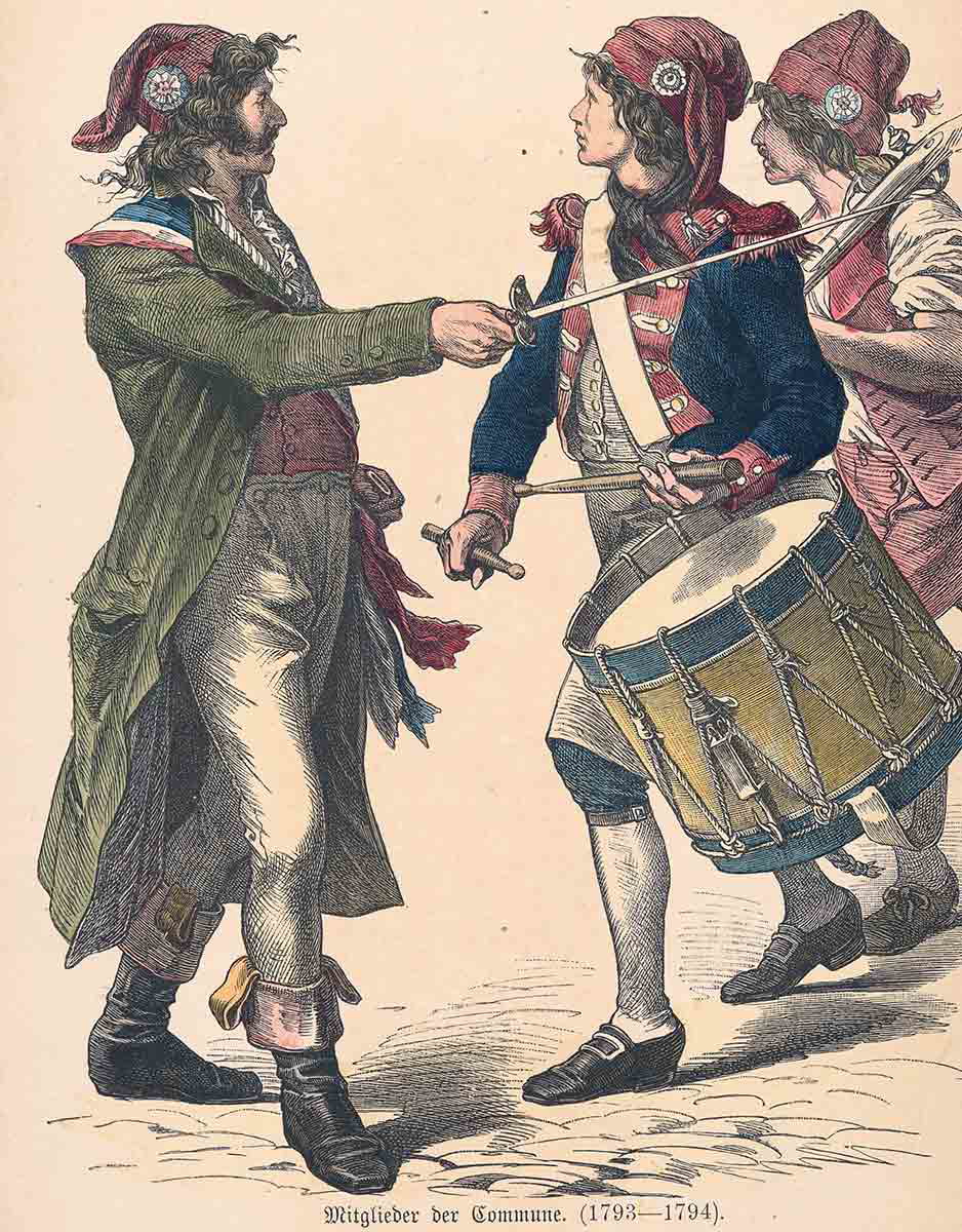 sans culottes paris commune