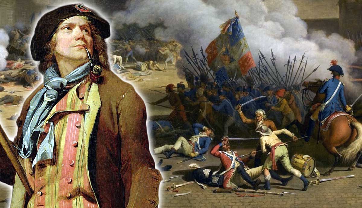 sans culottes radical fighters french revolution