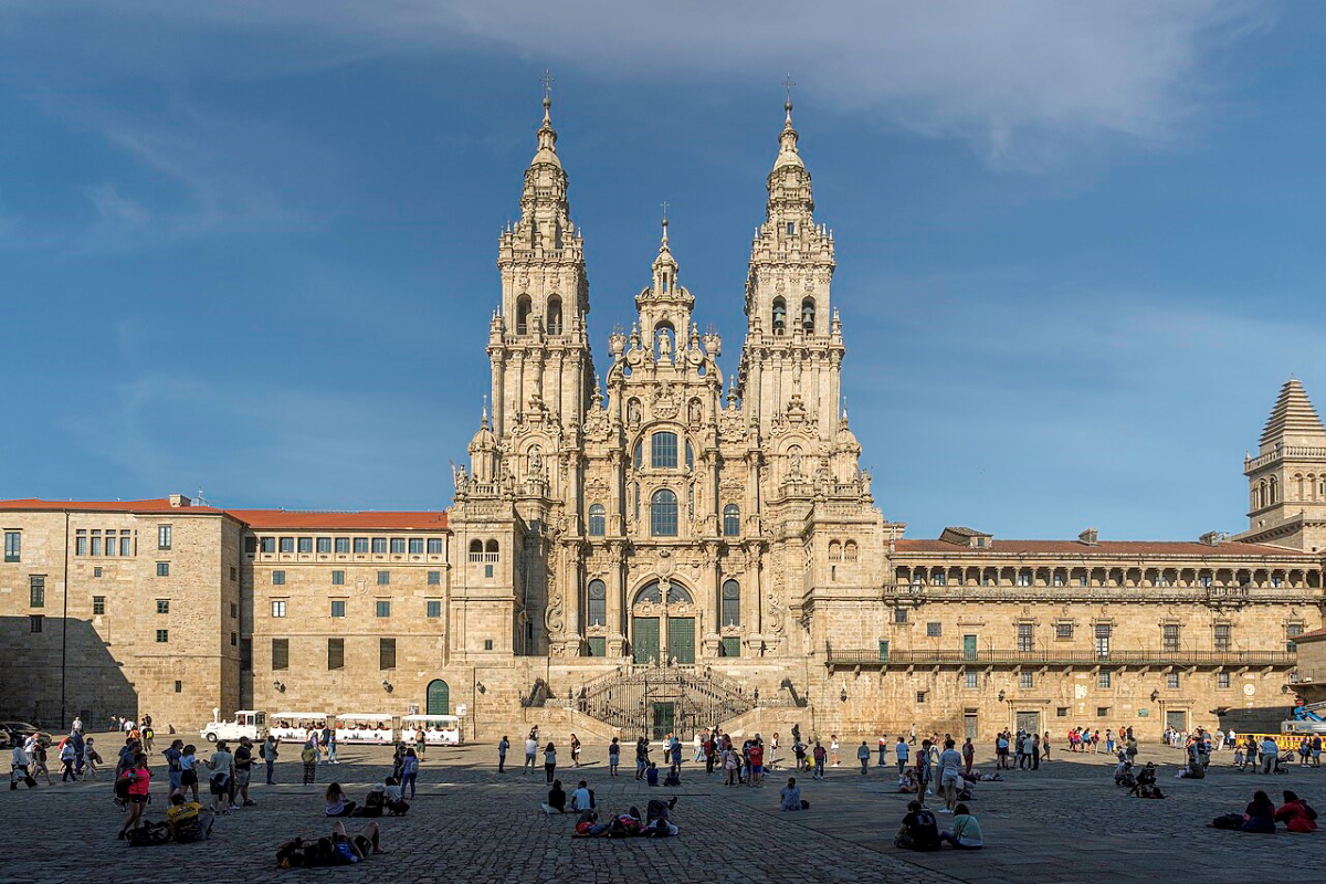 santiago compostela cathedral galicia spain
