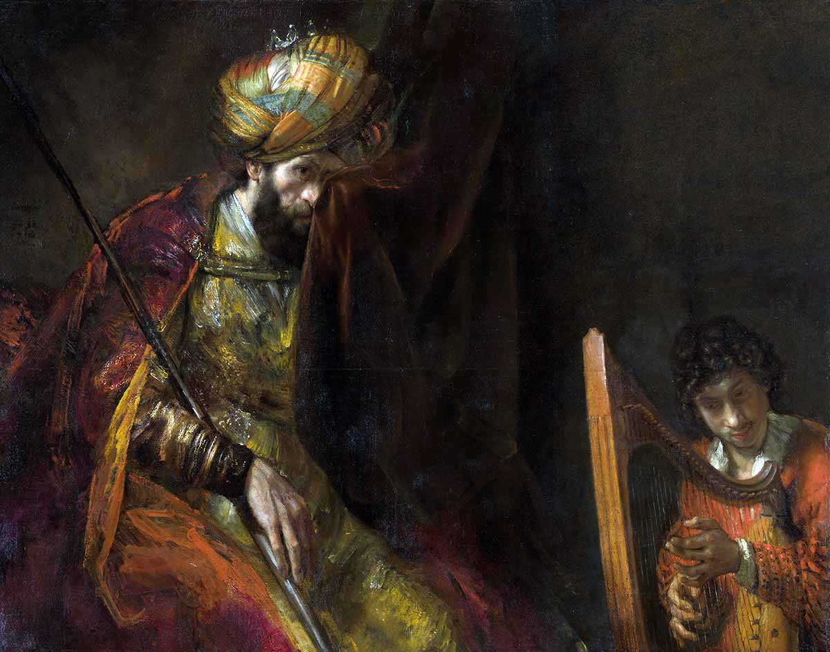 saul and david rembrandt