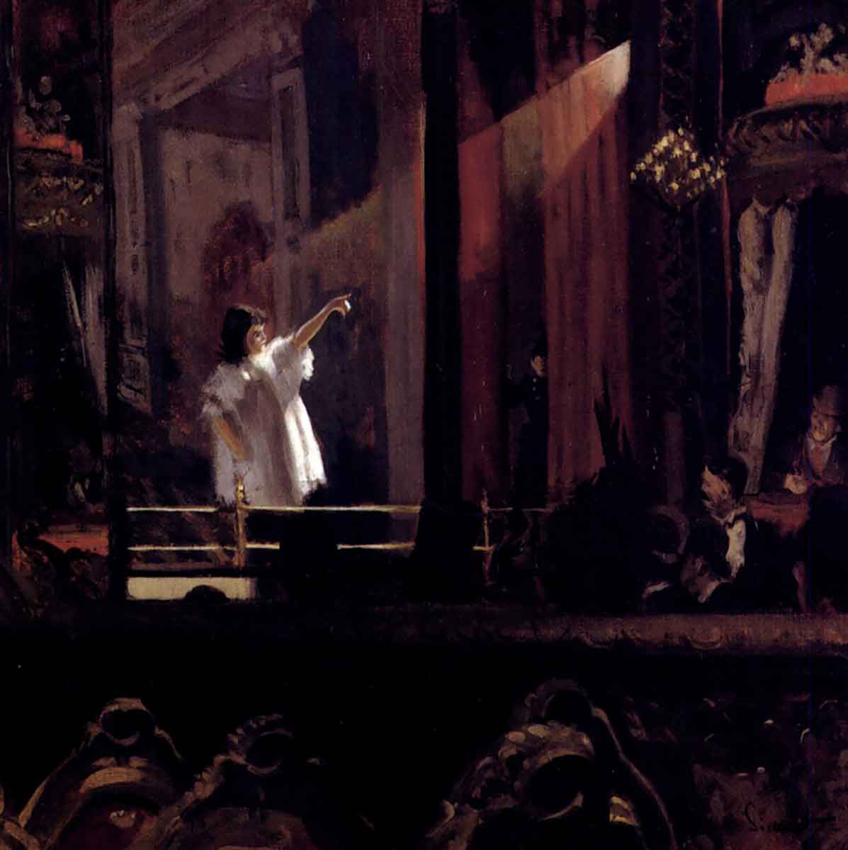sickert little dot painting