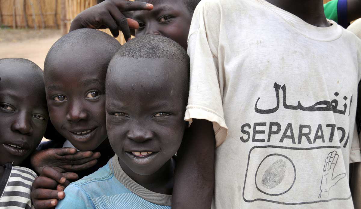 south sudan independence kids for separation