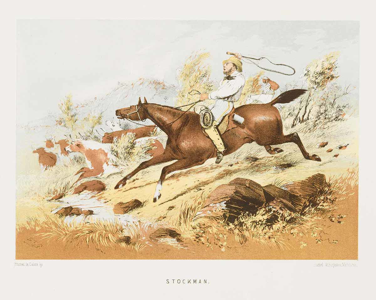 stockman running sketchbook