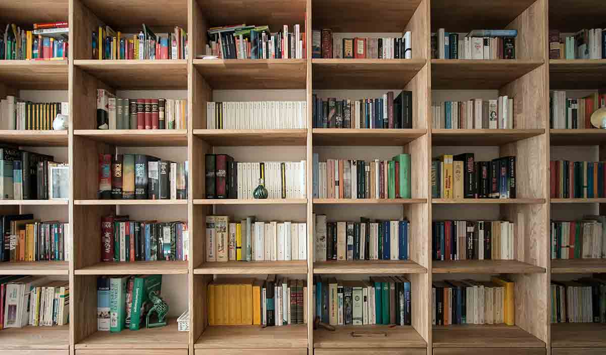 sturdy shelves rare books