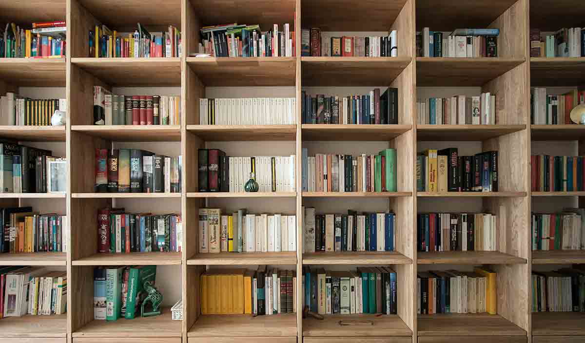 sturdy shelves rare books