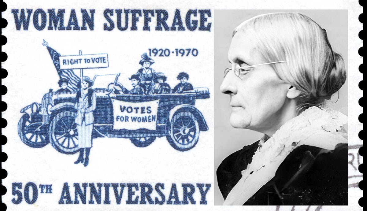susan b anthony life womens suffrage