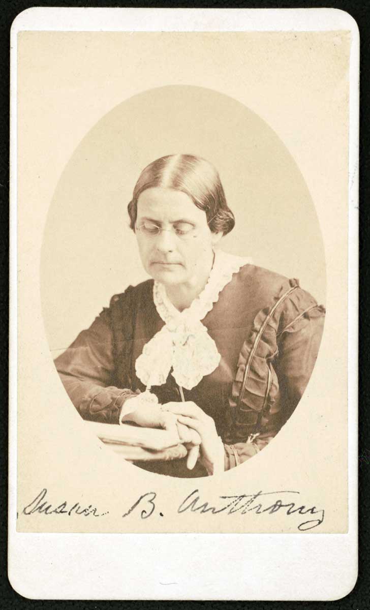 susan b anthony portrait 1870