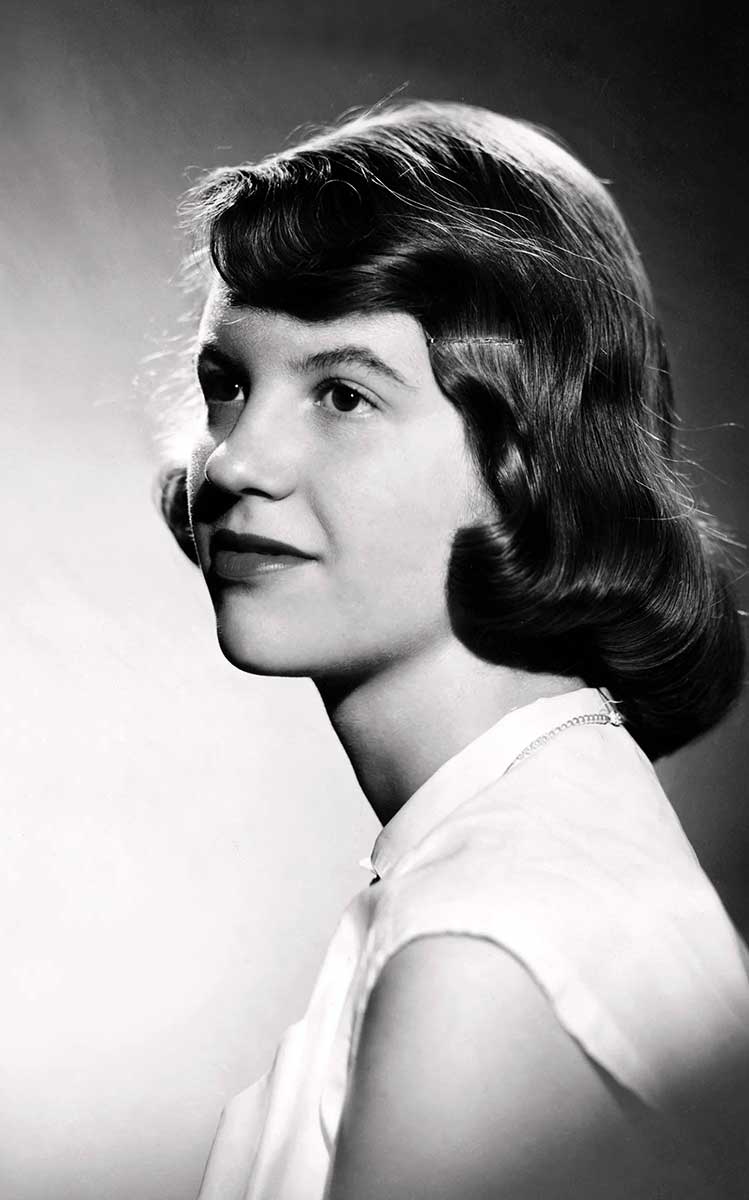 sylvia plath studio portrait