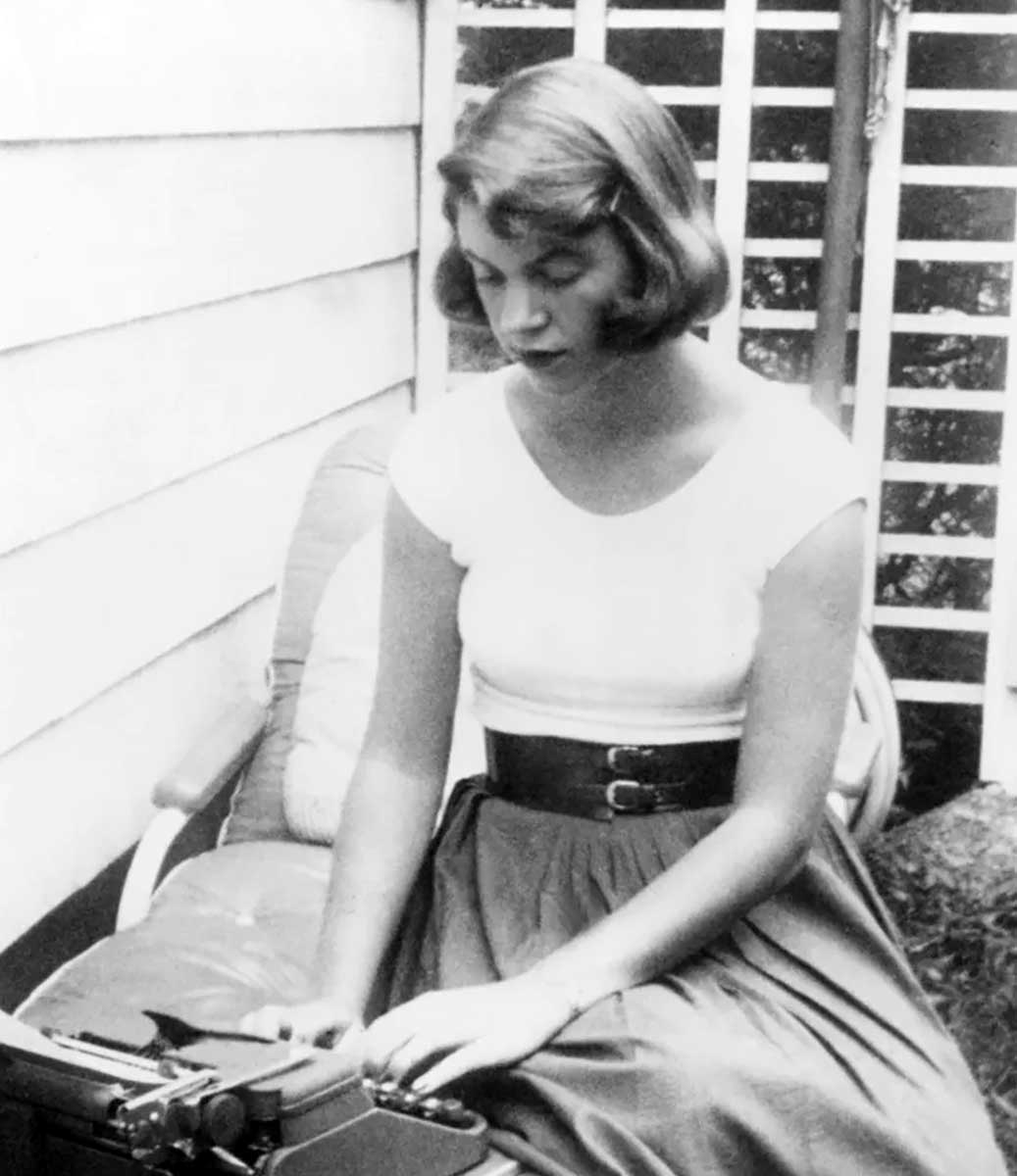 sylvia plath typewriter
