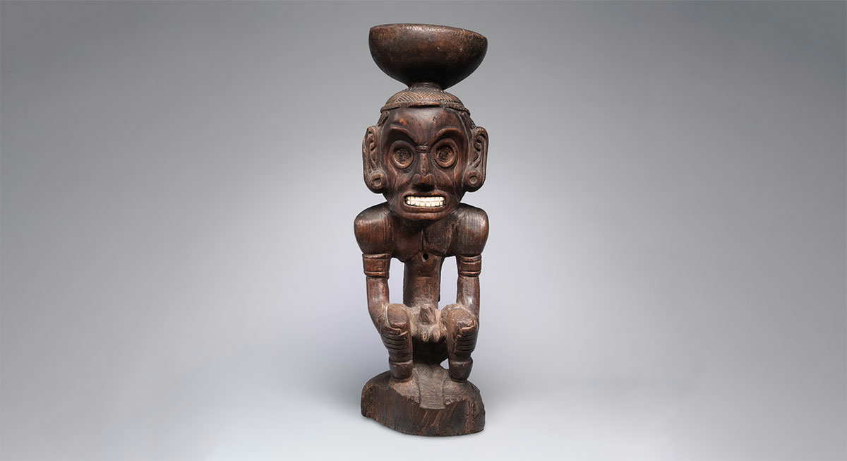 taino zemi cohoba stand