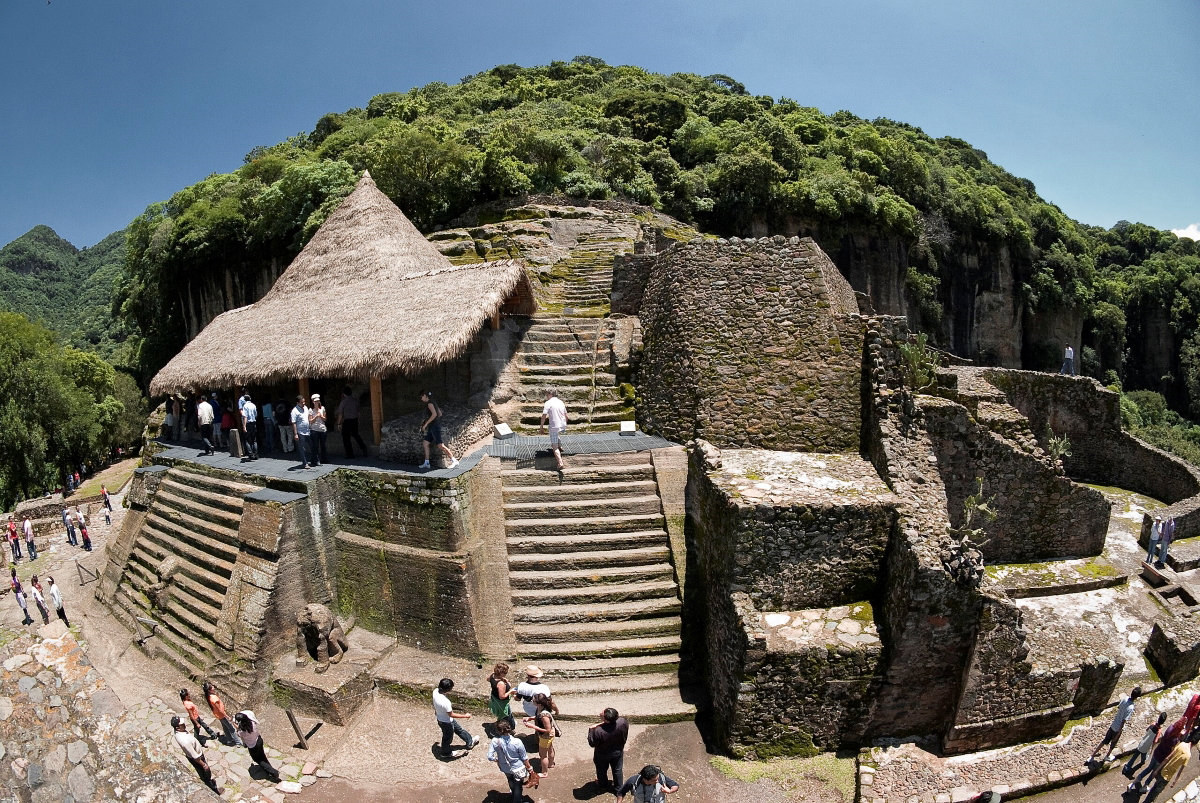 temple malinalco mexico