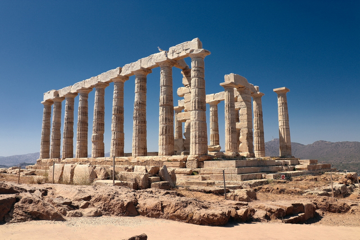 temple poseidon sounion greece
