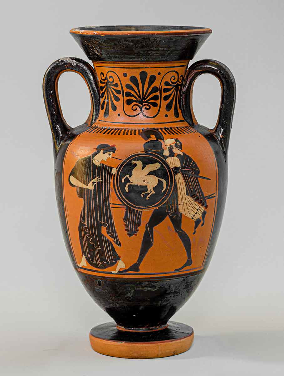 terracotta neck amphora aeneas carrying anchises 500 bce metropolitan museum art