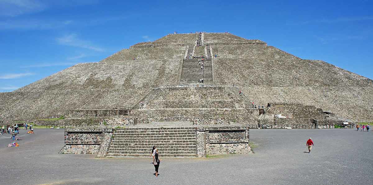 the Pyramid of the sun