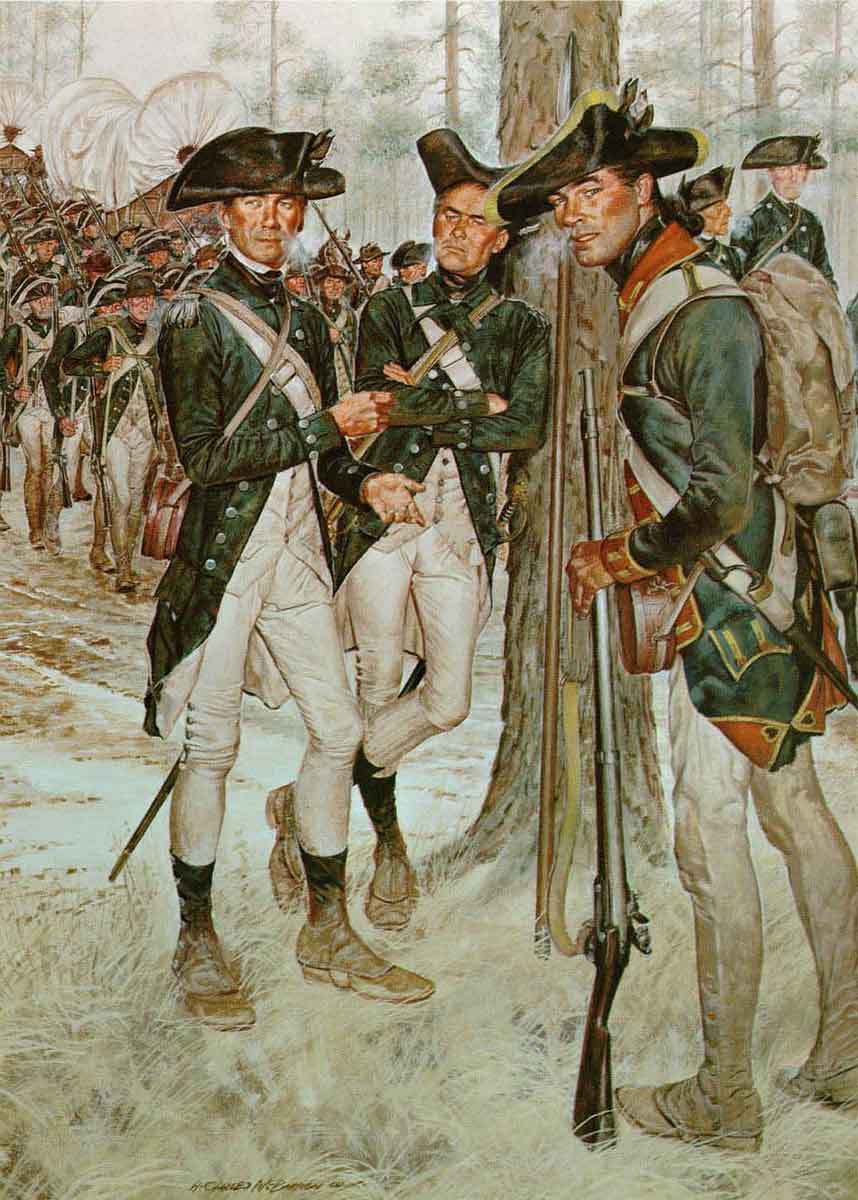 the american soldier continental army mcbarron