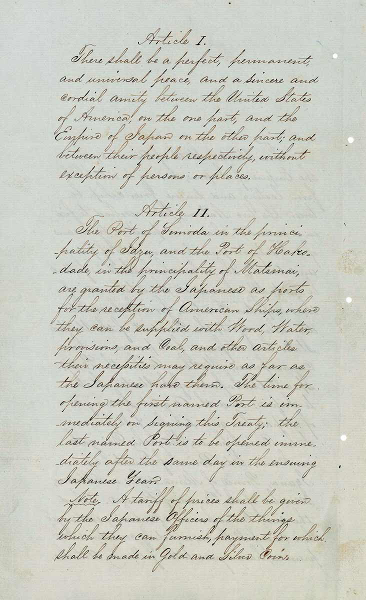 treaty of kanagawa