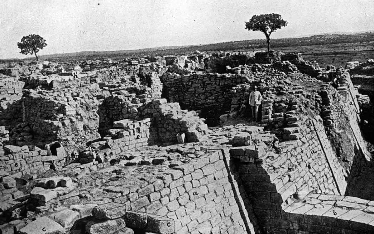 troy walls archaeology excavation