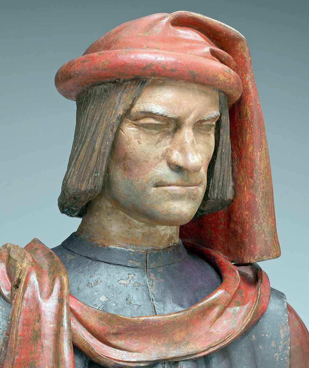 unknown portrait lorenzo medici sculpture