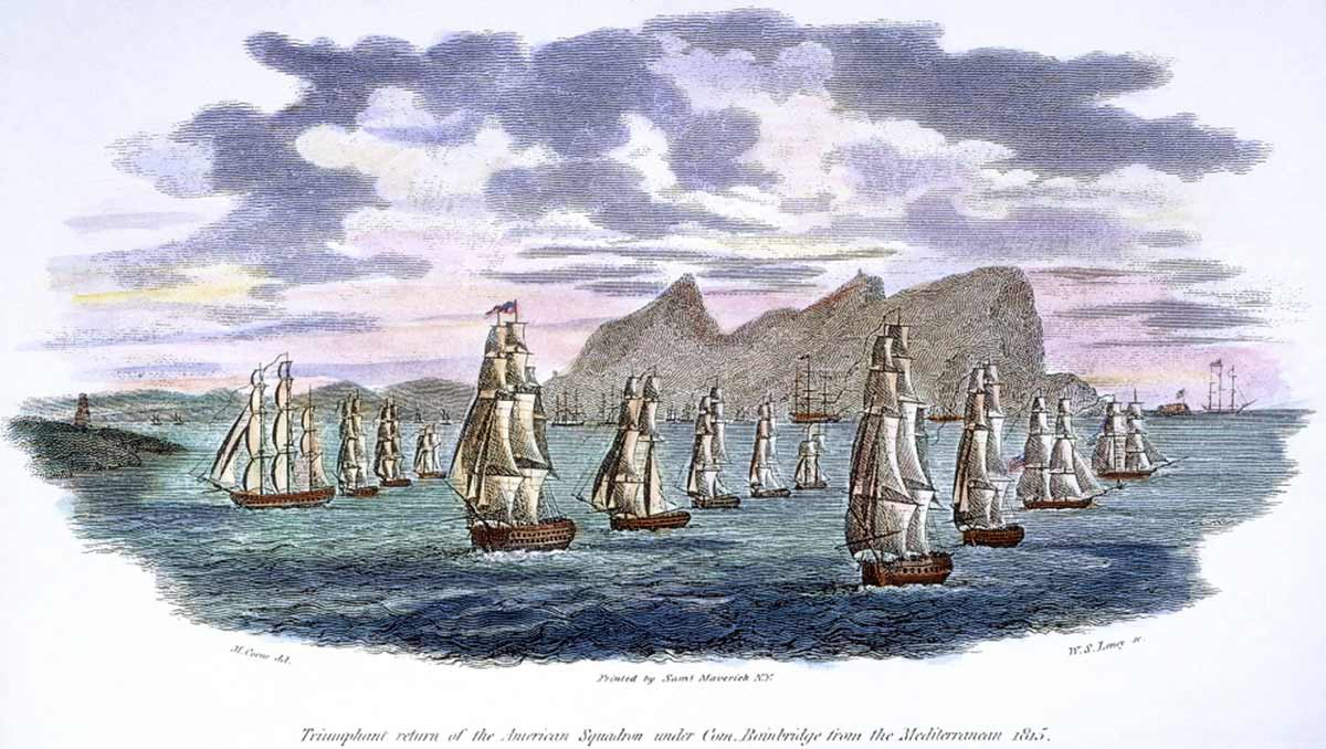 us navy returning from algeria