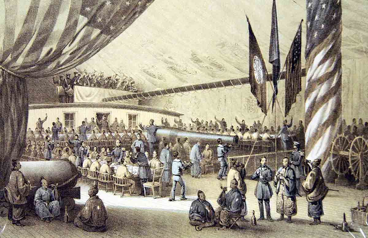 uss powhatan dinner