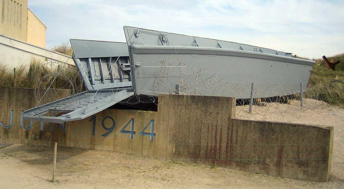 utah beach landing boat museum