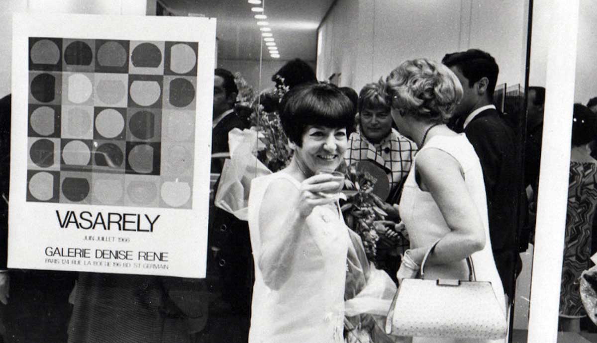 vasarely exhibition galerie denise rené
