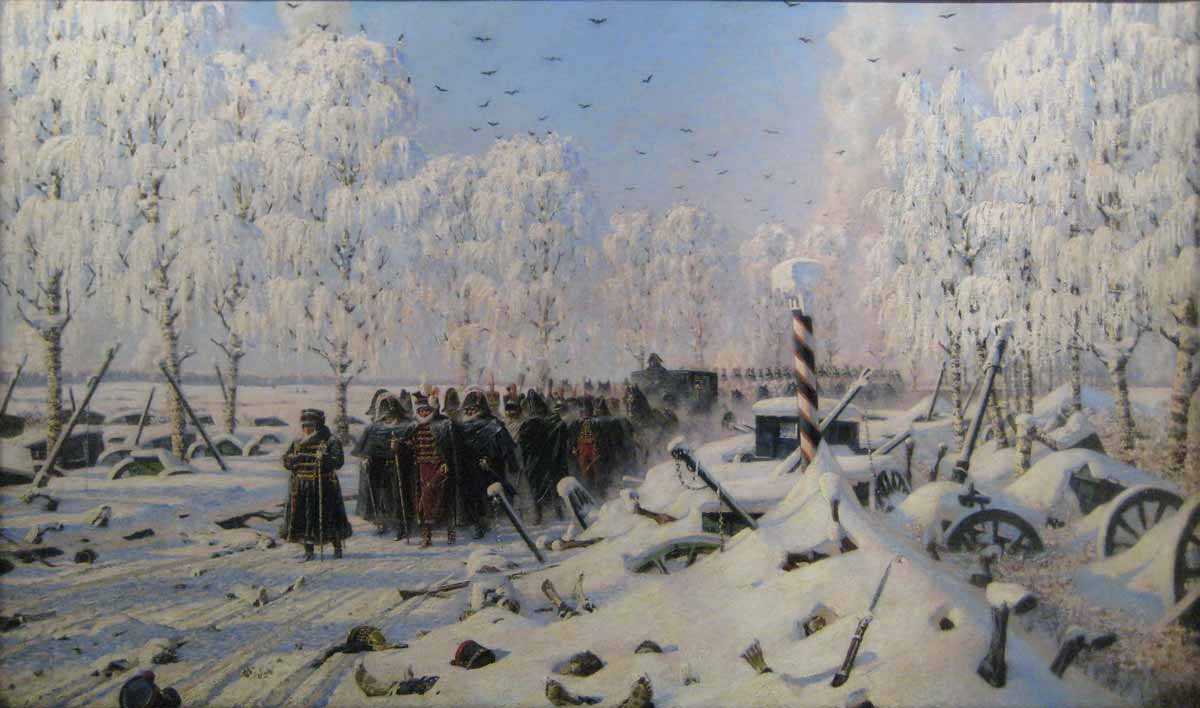 vasily vereshchagin on the big road
