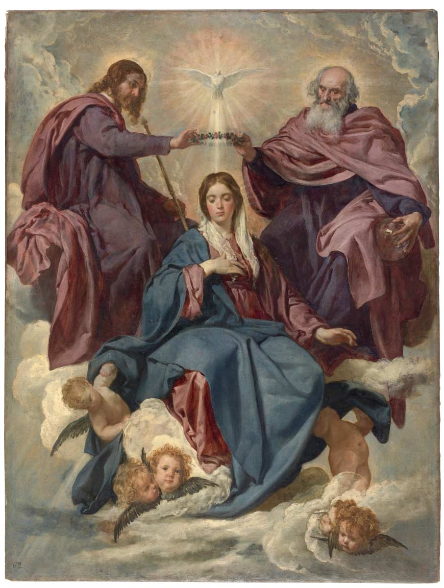 velazquez the coronation of the virgin