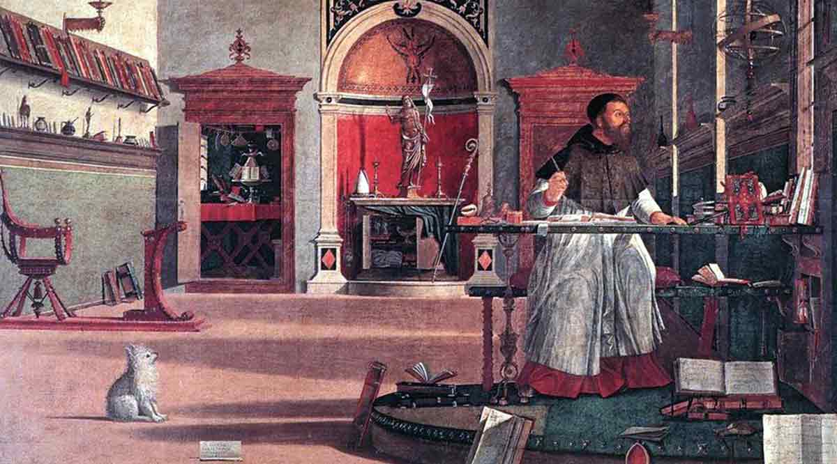 vittore carpaccio st augustine painting