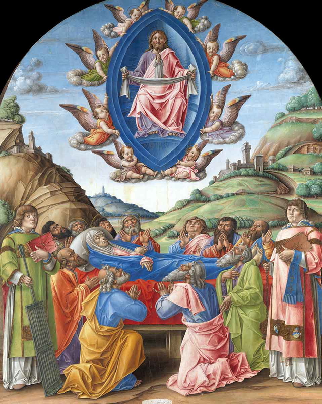 vivarini the death of the virgin painting