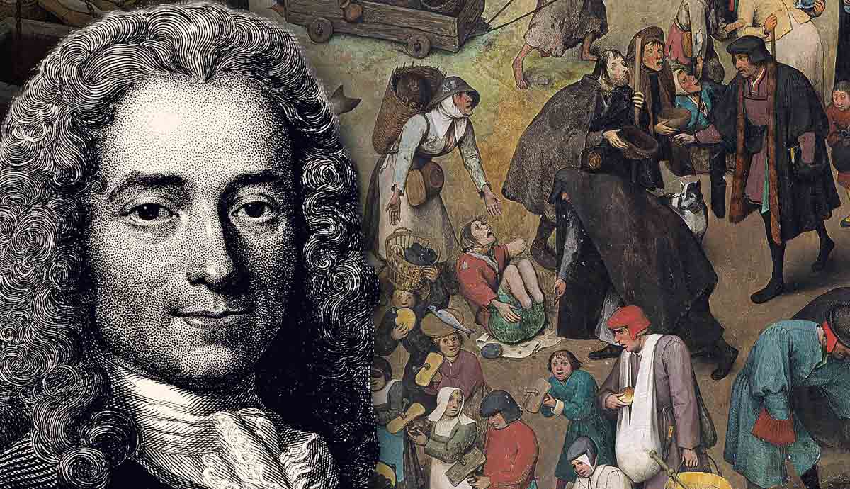 voltaire critique optimism candide
