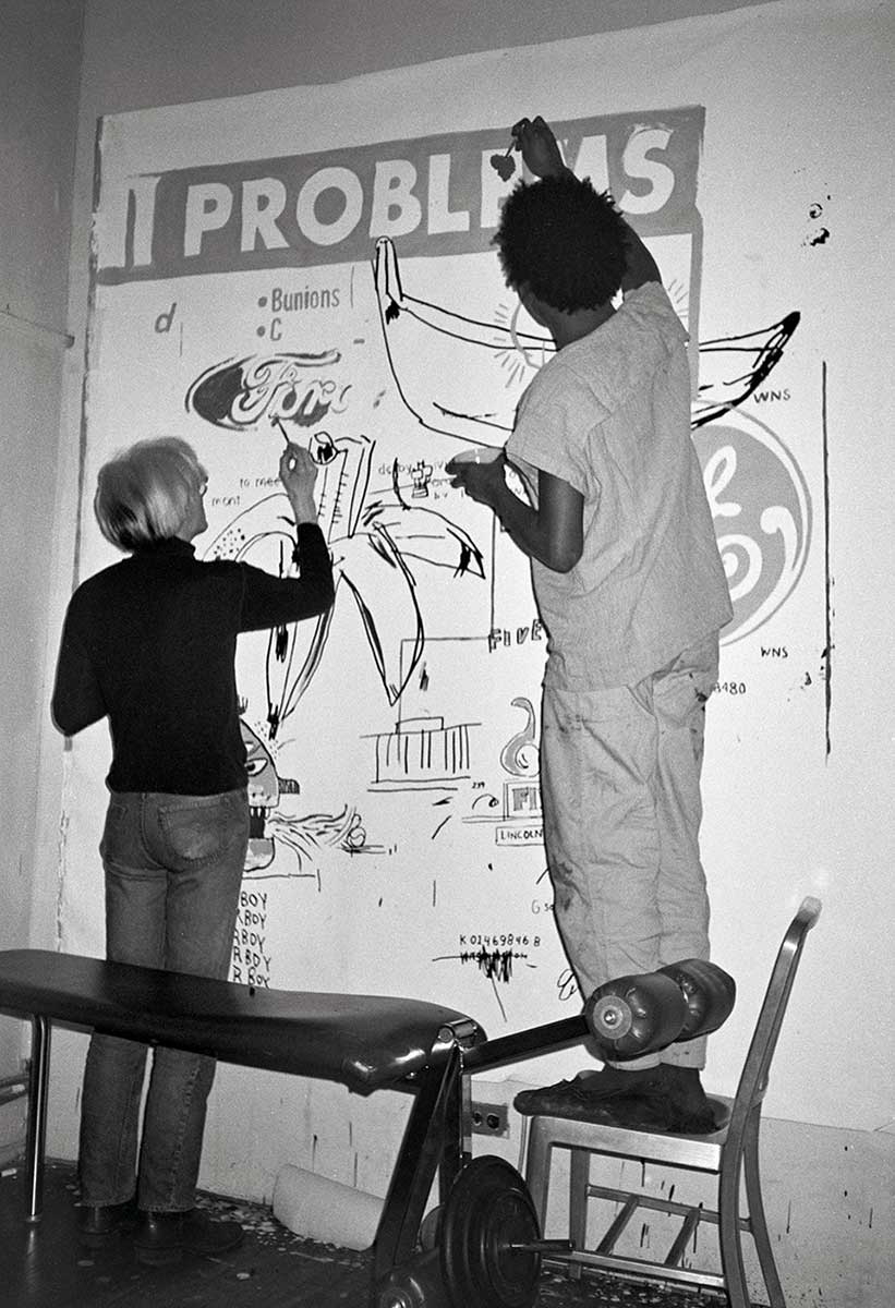 warhol basquiat photo