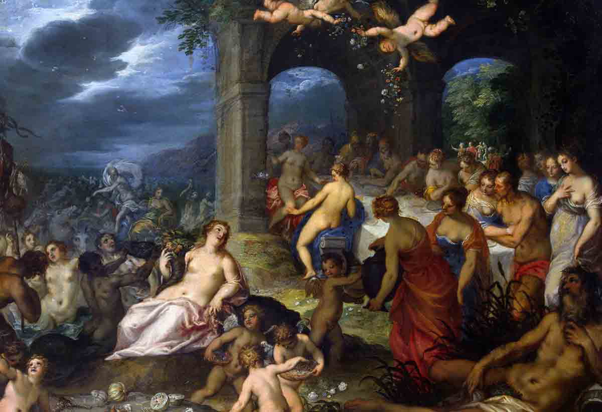 wedding peleus thetis painting