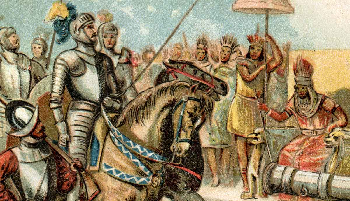 what if aztecs captured spanish conquistadors