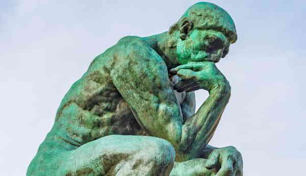 what is rodin thinker thinking about