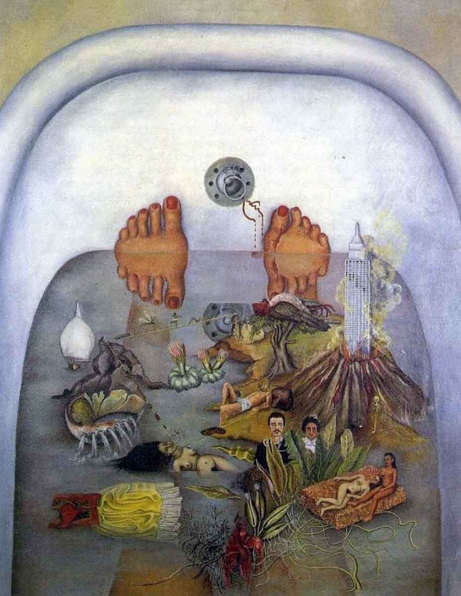 what the water gave me frida kahlo 1938