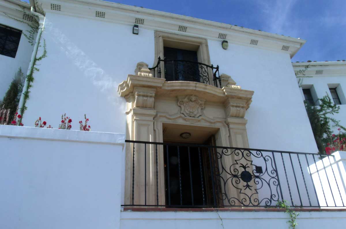 wrigley mansion main door